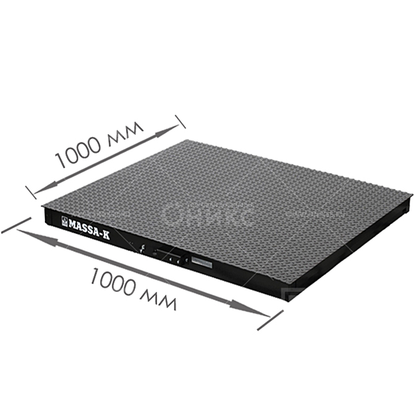 Модуль взвешивающий 4D-PM-10/10 - 1000, платформа 1000*1000мм, 1000 кг.
