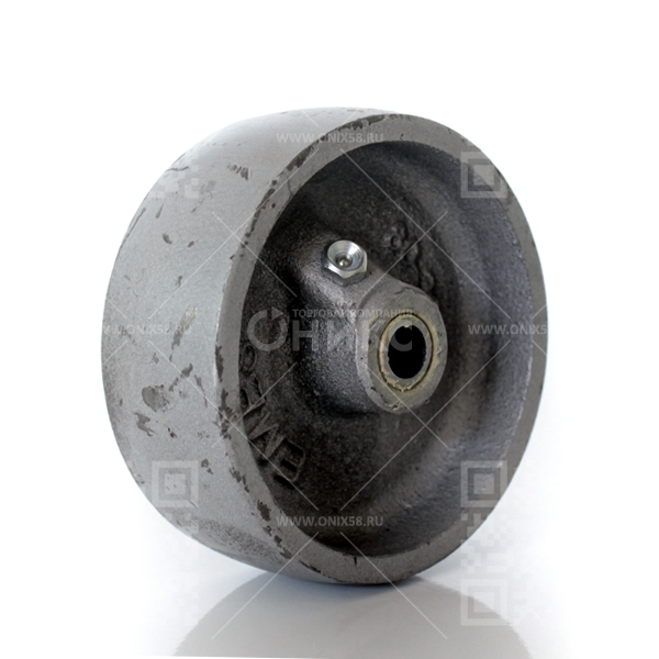 Колесо d80 чугун, VKV 80 г\п 120 кг