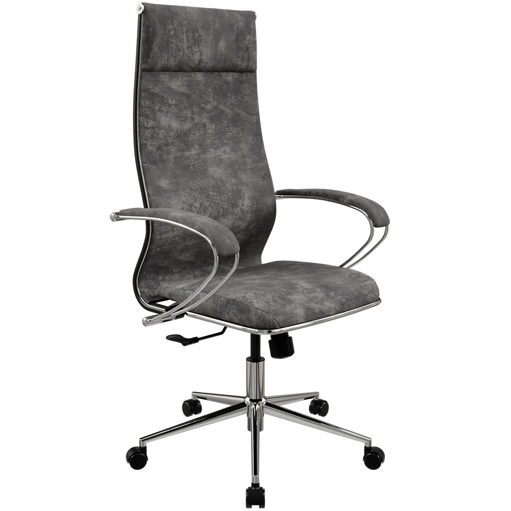 Кресло METTA ErgoLife Set L42 Bravo/подл.118/осн.Synchro 052 (Темно-серый 1F9.53.1.403)