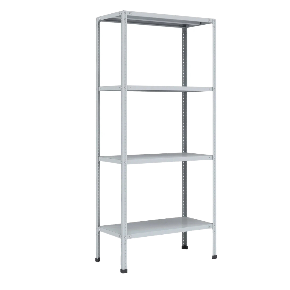 Стеллаж Home M-1 grey. 1800х700х400 4 полки (НАБОР)