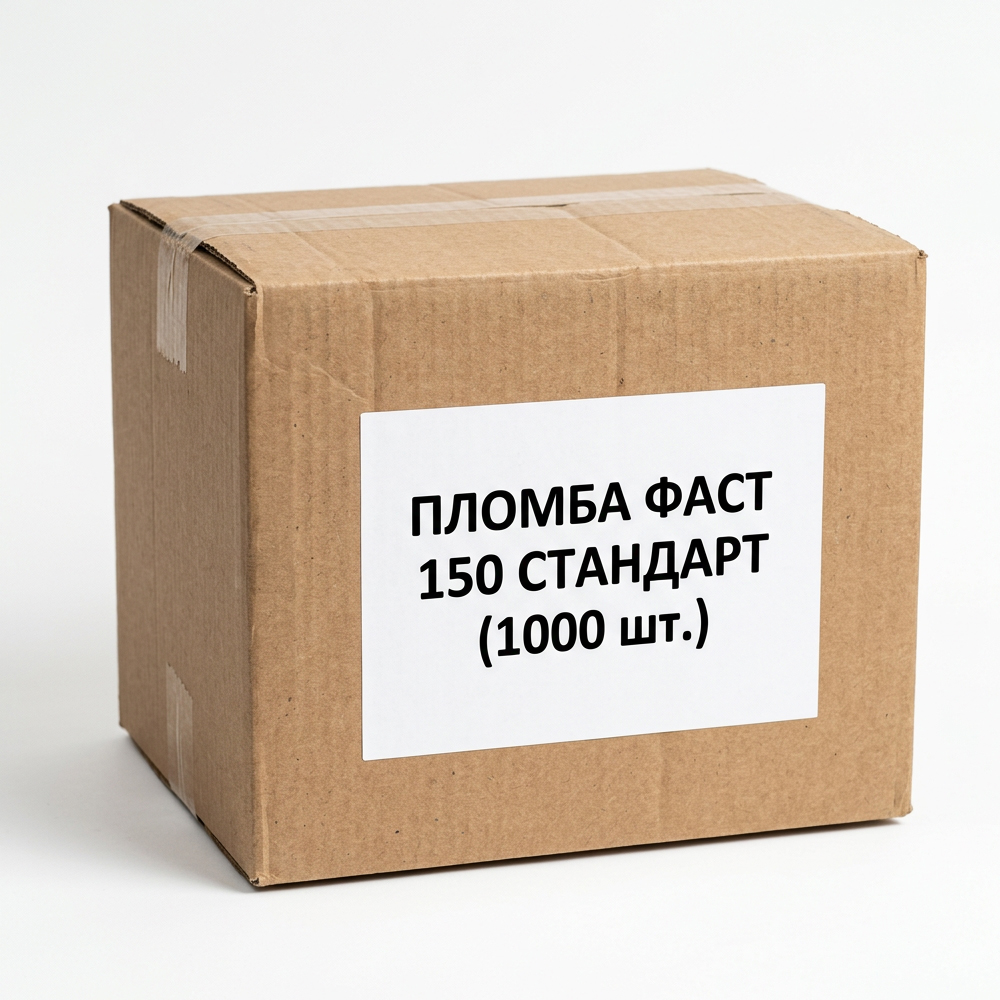 Пломба ФАСТ 150 стандарт (1000шт) упак. гофрокартон