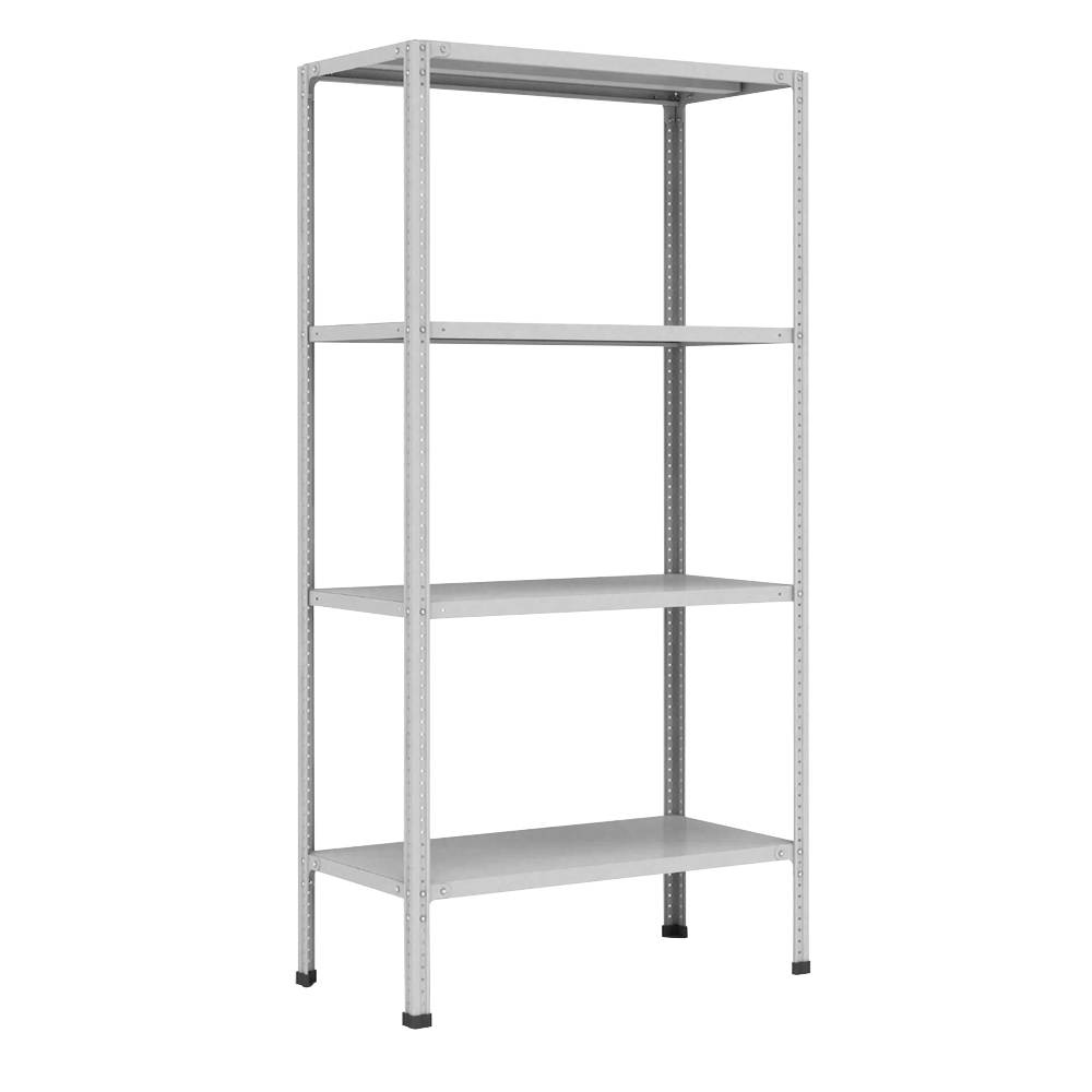 Стеллаж Home L-3 grey. 2000х1000х500 4 полки (НАБОР)