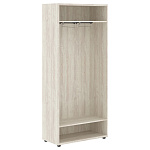 XTEN Каркас гардероба XCW 85-2, глубокий  850*580*1930  (Сосна Эдмонт)