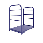 Тележка многоярусная ТЯ-2 600*900 без полок (без колес) (без полок)