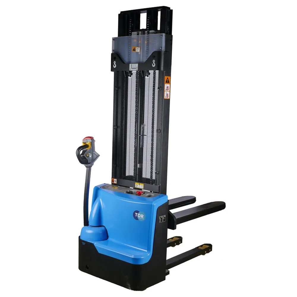 Штабелер самоходный TOR WS15H-3500SC 1500кг., 3,5м., 24/85 В/Ач контроль скорости подъема