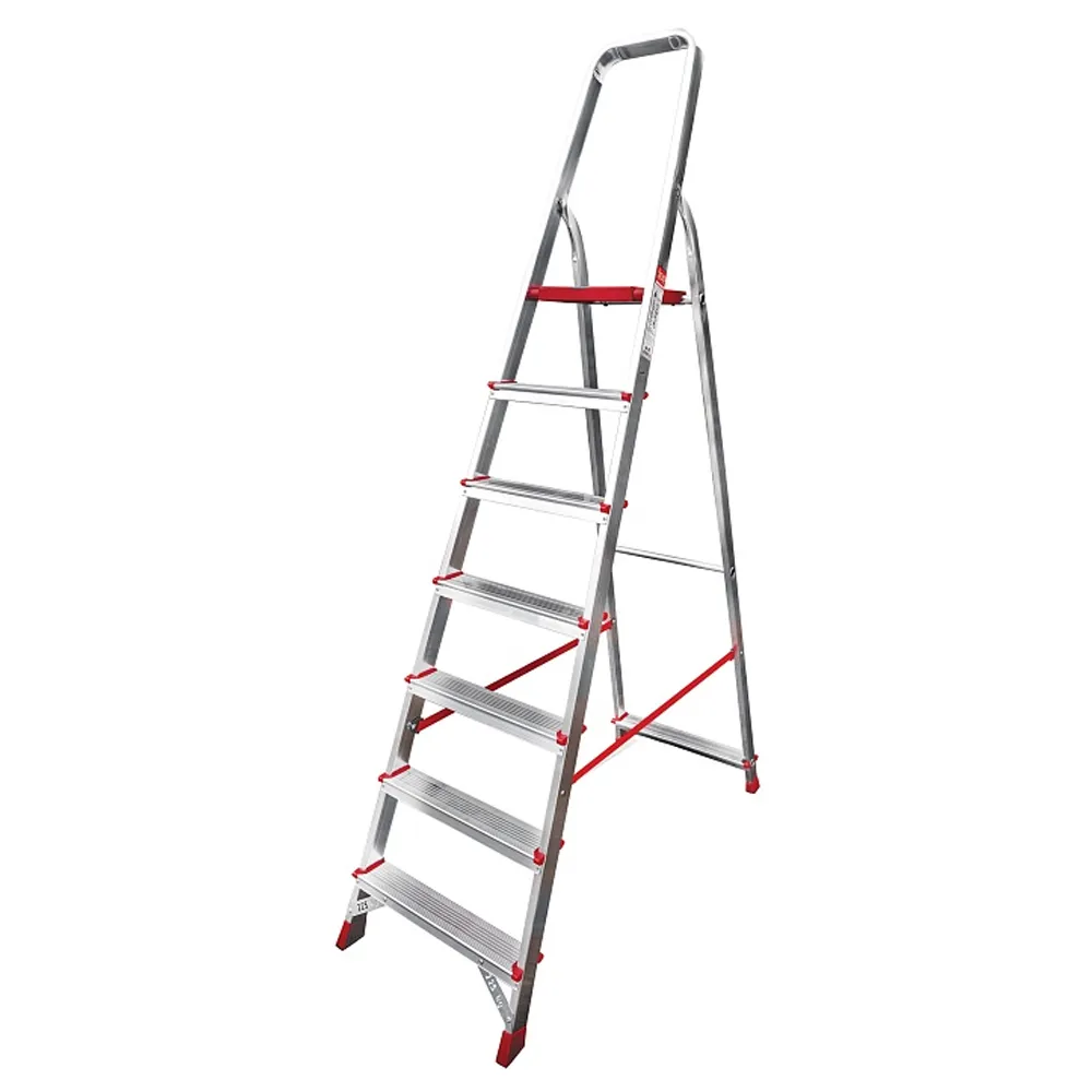 Стремянка 7 ступеней, NV3110 Новая высота, алюмин. 