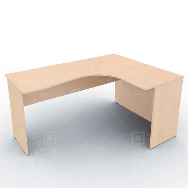 Стол компактный А-206.60 правый, 1600*1200*760мм.