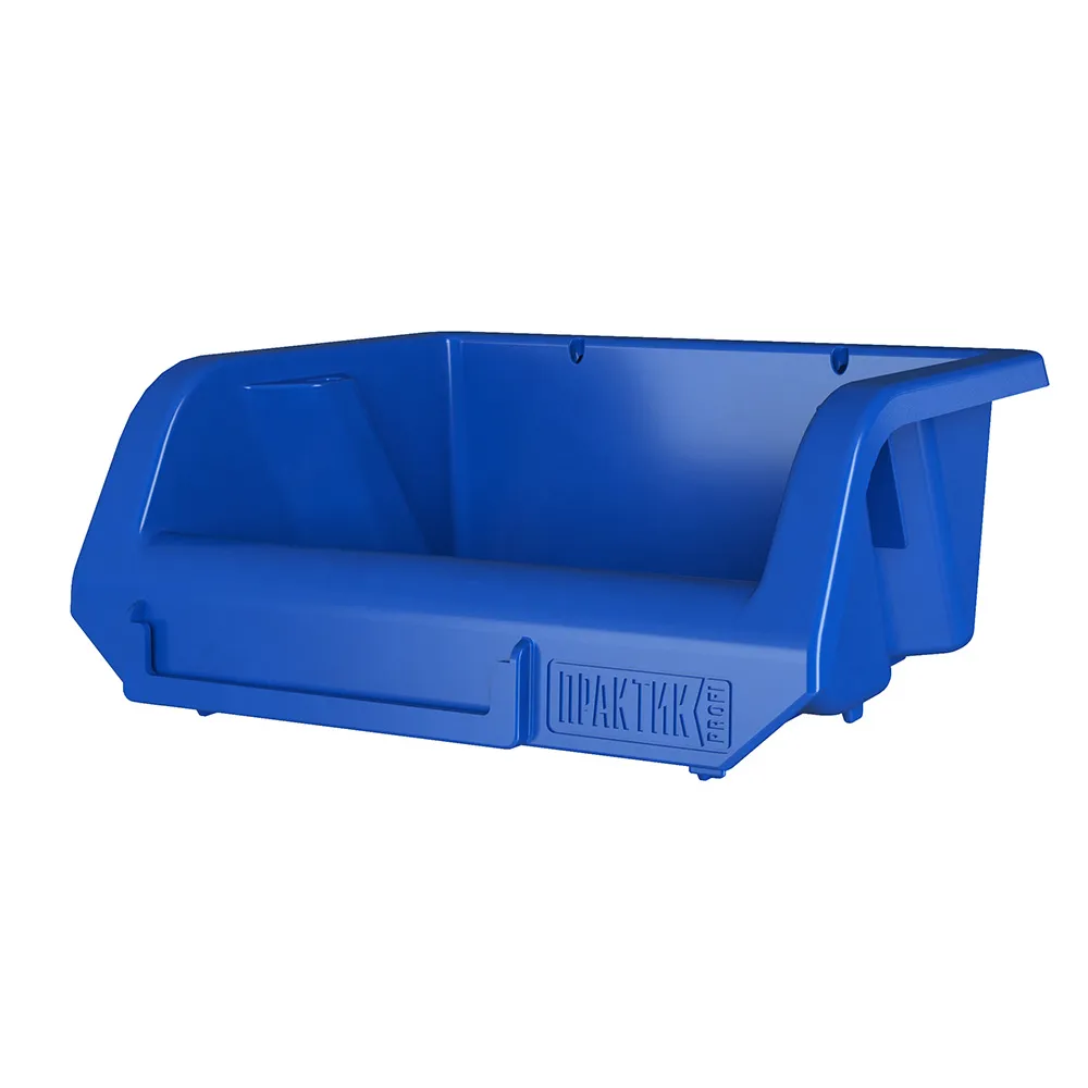 Ящик пластиковый Практик 100х105х45 синий