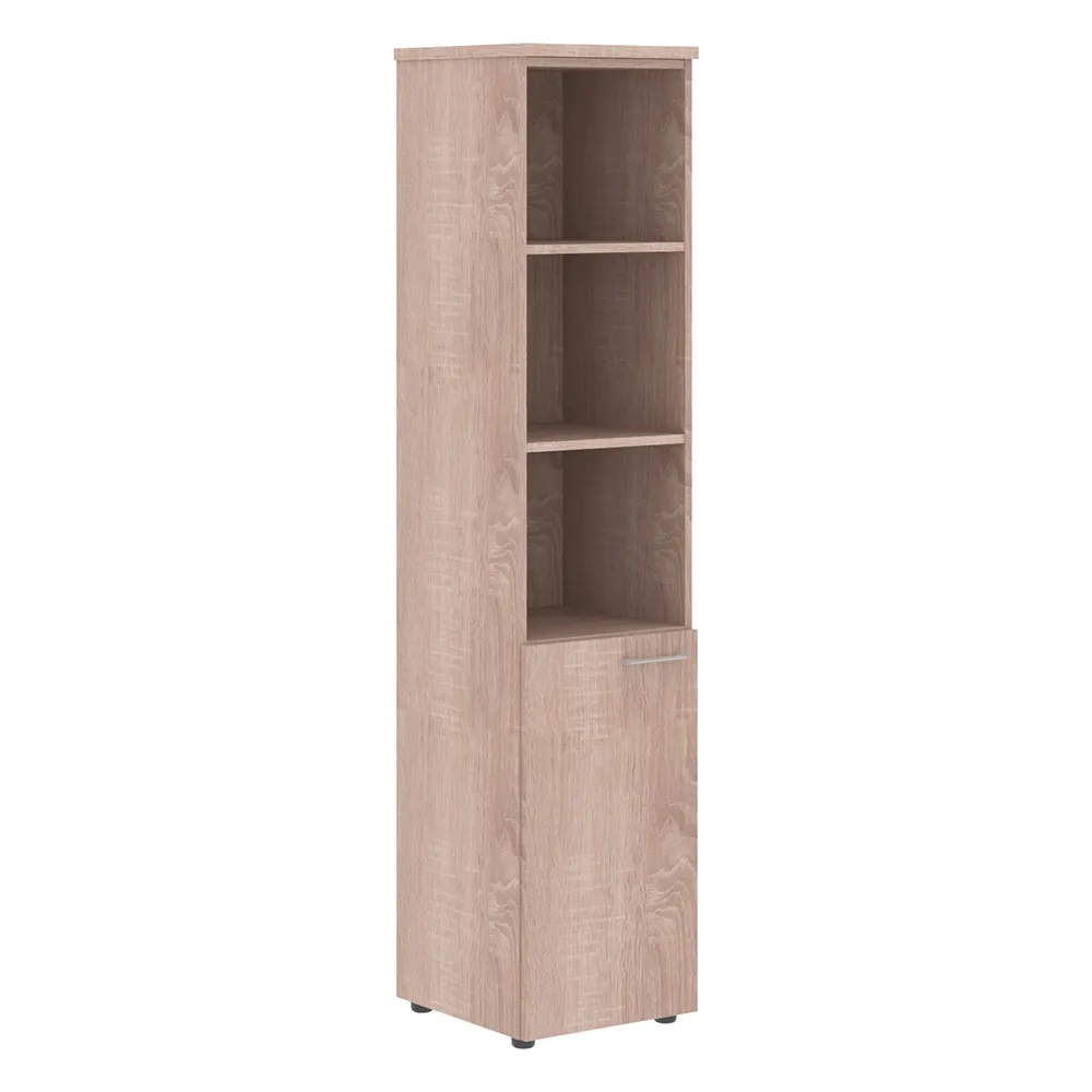 Шкаф XHC 42.5(L) Левый колонка с глухой малой дверью и топом 432х432х1955 XTEN (НАБОР)