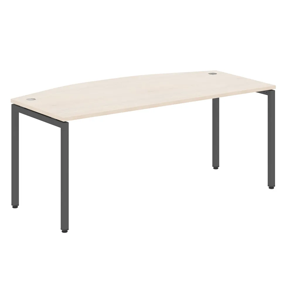 Стол руководителя XSET 189 1800х914х750 XTEN-S (НАБОР) (Бук Тиара столеш./ антрацит каркас)