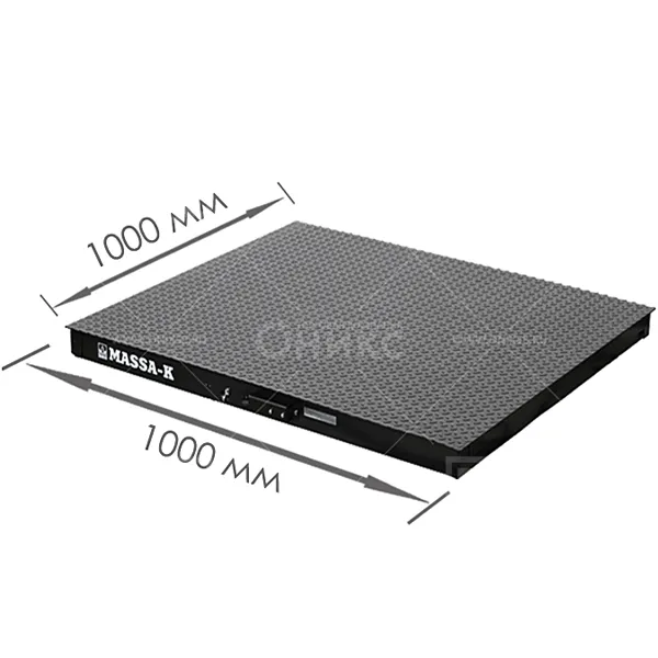 Модуль взвешивающий 4D-PM-10/10 - 1000, платформа 1000*1000мм, 1000 кг.