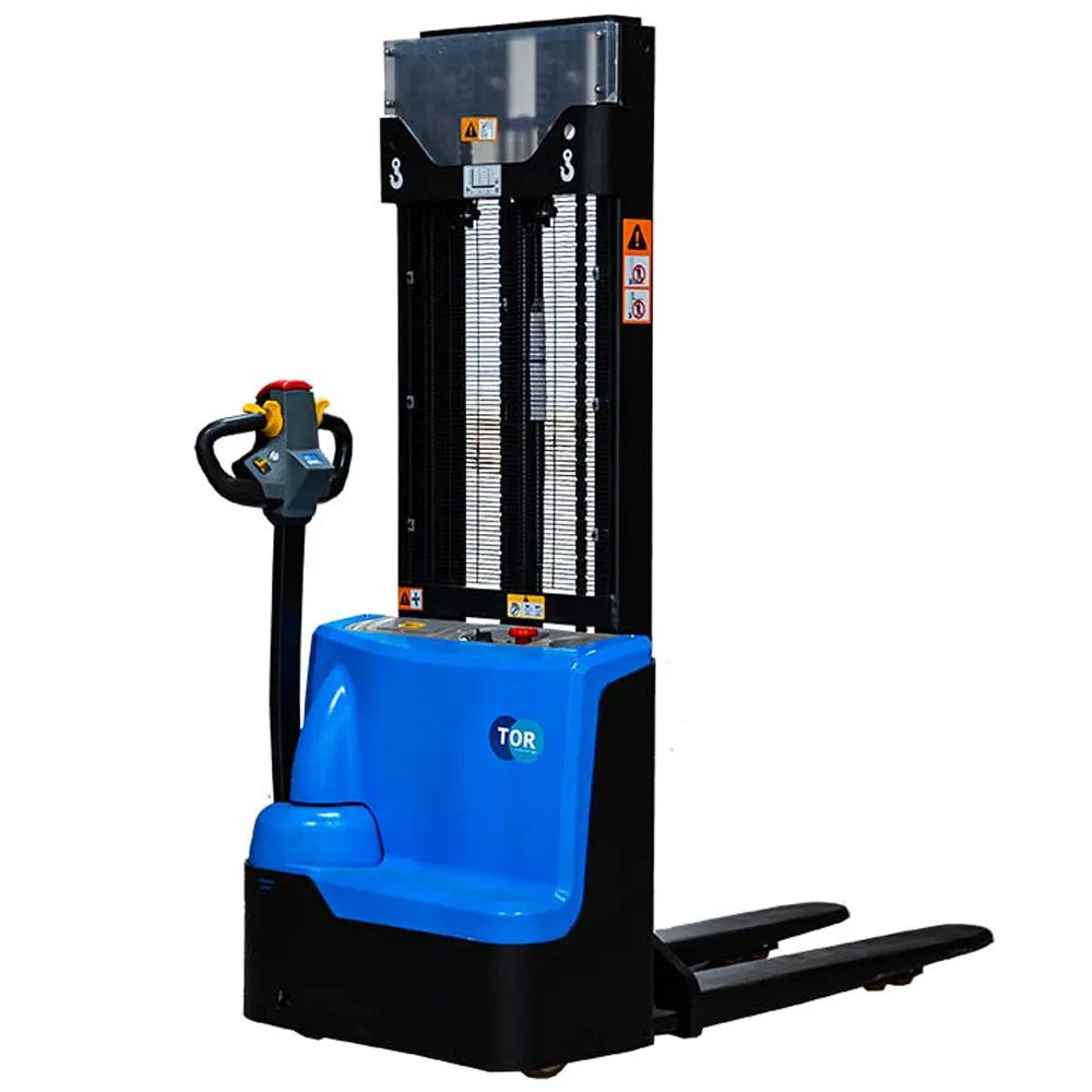 Штабелер самоходный TOR WS15H-2500SC 1500кг., 2,5м., 24/85 В/Ач контроль скорости подъема