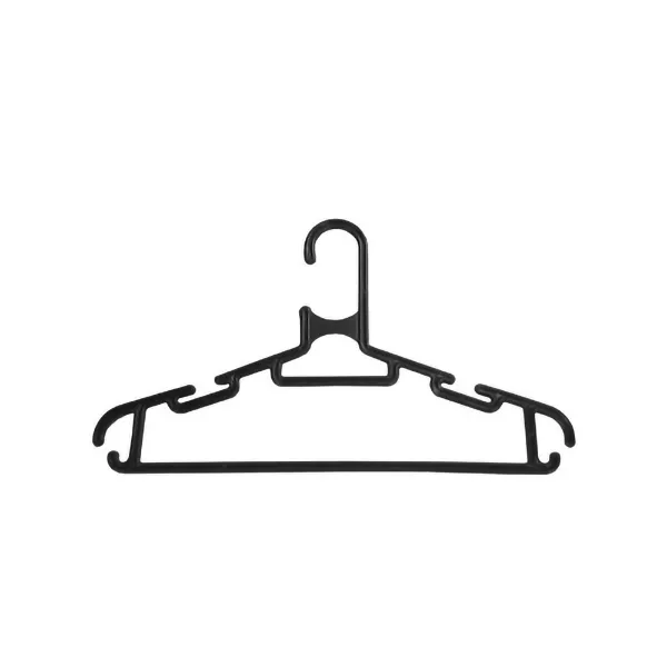 Вешалка детская люкс, L=27см, чёрная VD