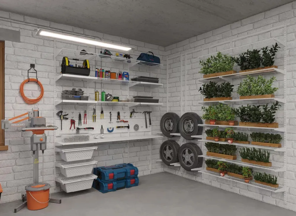 Система хранения для колес и инструментов