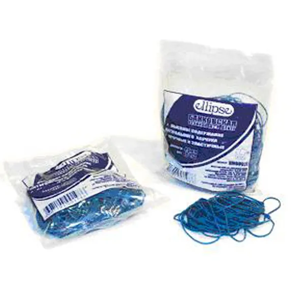 Банковская резинка  100г OfficeSpace, диаметр 60мм, ассорти, европодвес  RB_9289