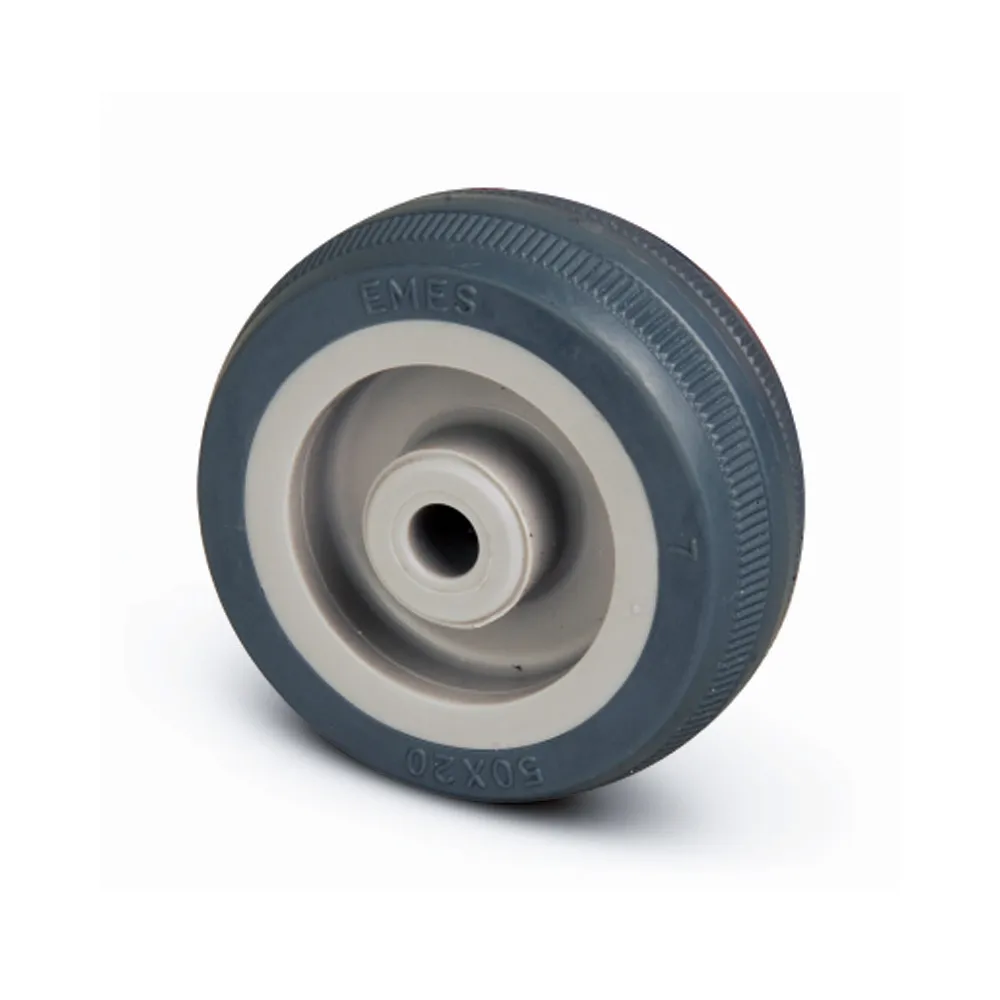 Колесо мебельное без кронштейна d 50мм  МКТ 50 до 15 кг