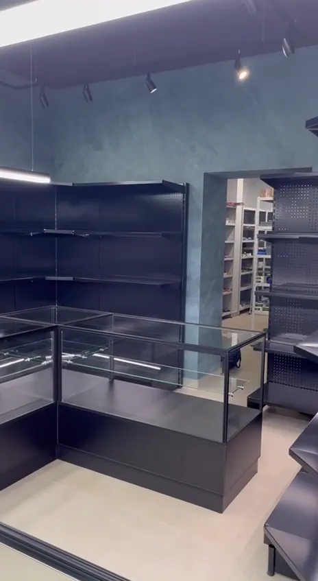 Оснащение магазина. 3 помещения