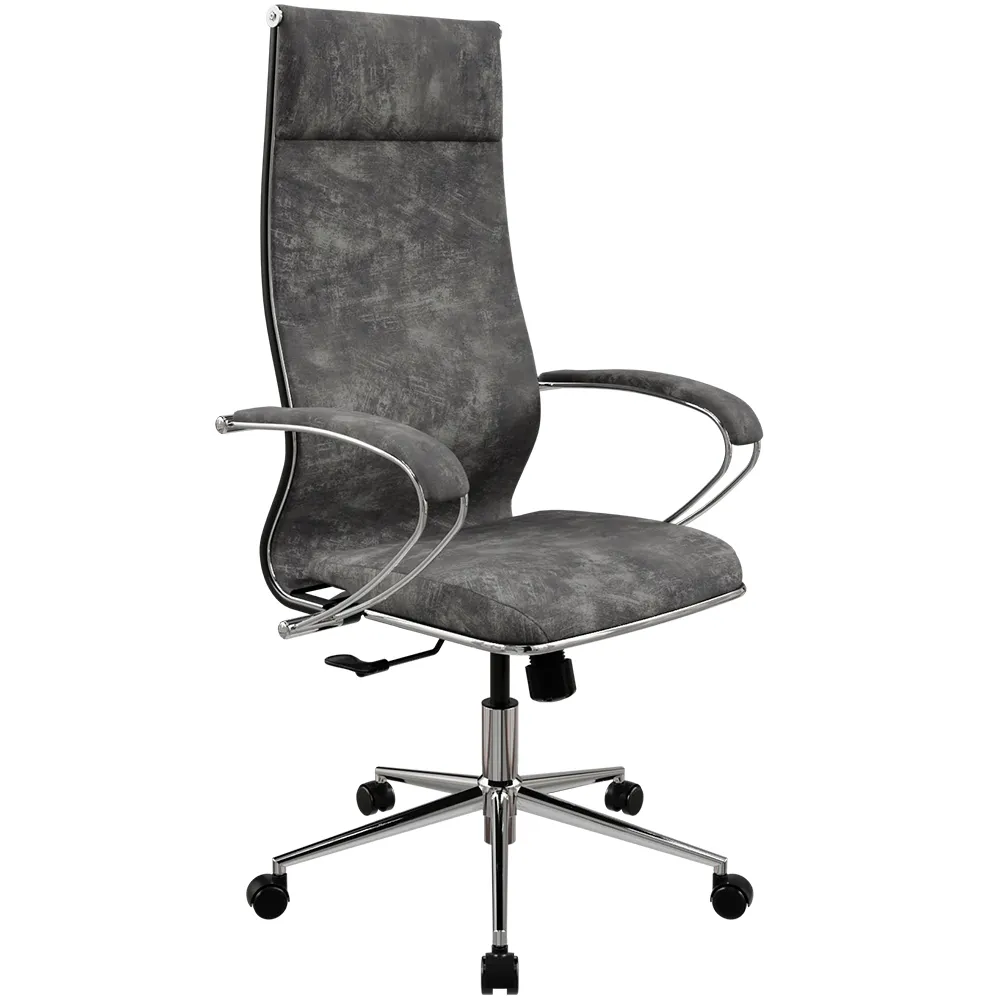 Кресло METTA ErgoLife Set L42 Bravo/подл.118/осн.Synchro 052 (Темно-серый 1F9.53.1.403)