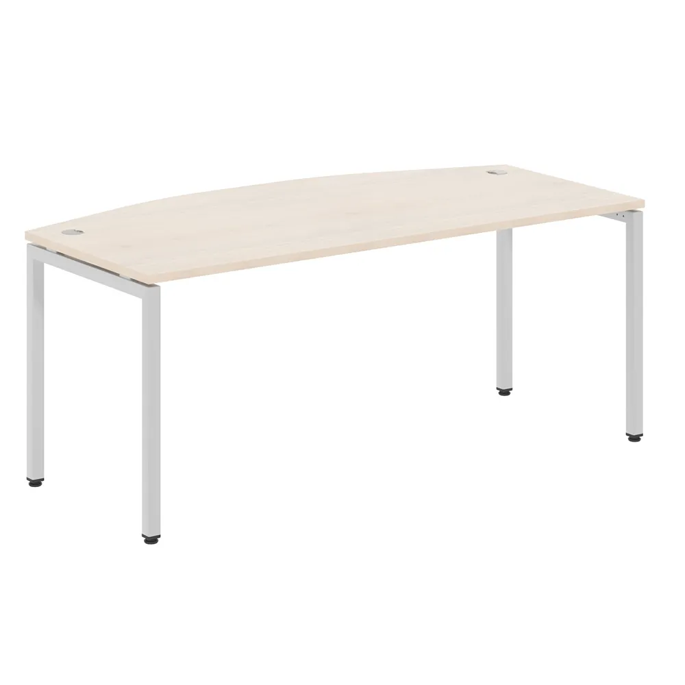 Стол руководителя XSET 189 1800х914х750 XTEN-S (НАБОР) (Бук Тиара столеш./ белый каркас)