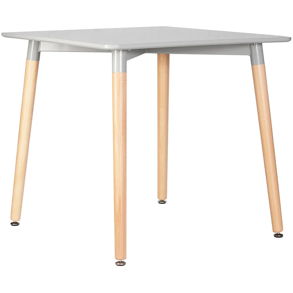 Стол обеденный SERRA LMZL-TD-103 ножки бук, столешница светло-серая