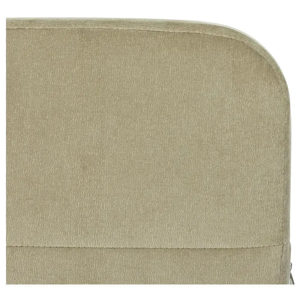 Кресло офисное Бюрократ Triest Fabric песочный Light-21 крестов. металл черный
