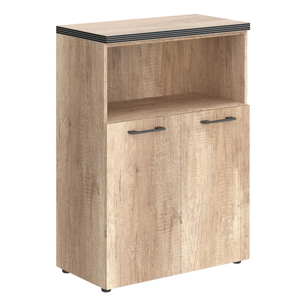 Шкаф с глухими малыми дверьми и топом TMC 85.3  854х452х1203 TORR (НАБОР)