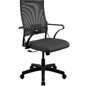Кресло METTA ErgoLife Sit Air 24/7 B2-281K (пластик) - Mesh (Italy)+UMF(X1) / Km00/Wh00/K15bL / (M09.B02.G15.W01) (Черный 696.61.1.222) 