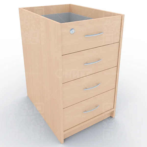 Каркас тумбы приставной АТ-07, 440*600*740мм.