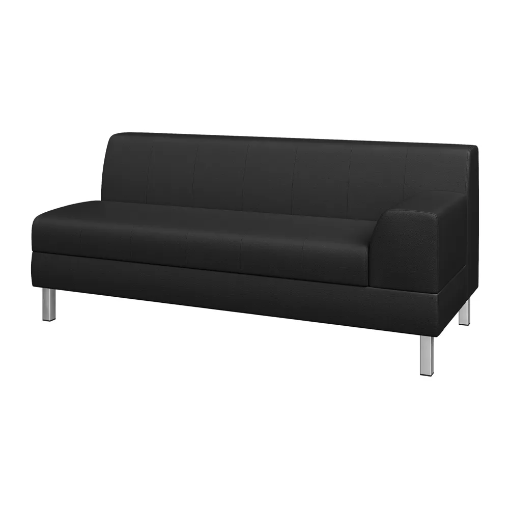 Диван офисный Флагман модуль 3-х мест. левый FL3L-1