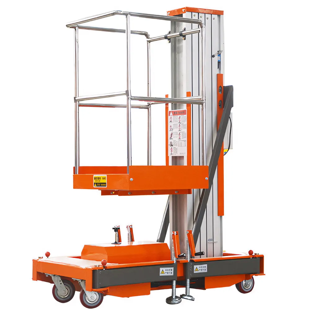 Подъемник мачтовый аккумуляторный 125 кг 8 м TOR GTWY8-100 DC-мачтовый (автономный) 