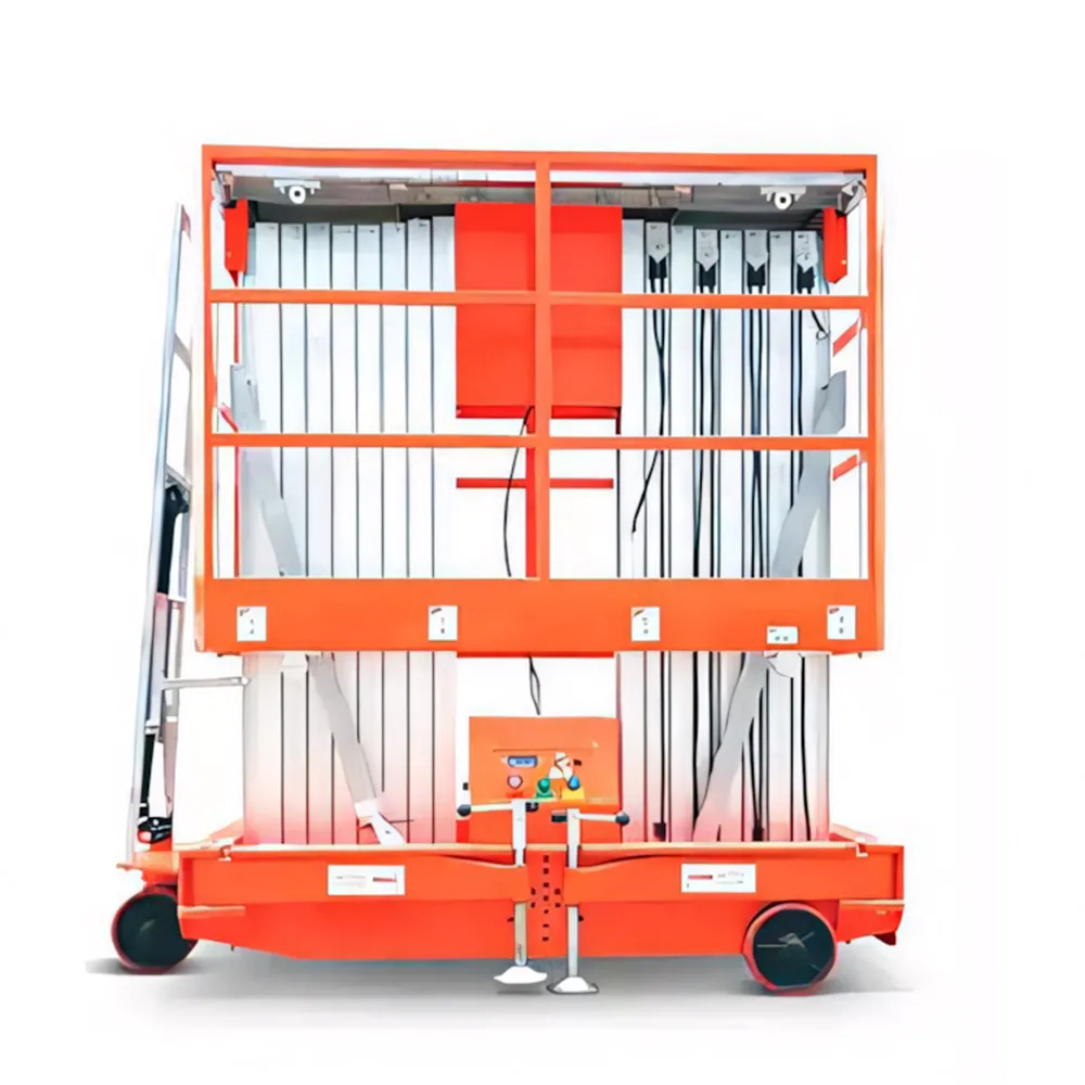 Подъемник мачтовый сетевой 200 кг 10 м TOR GTWY10-200S AC 220В 2-мачт. (G)