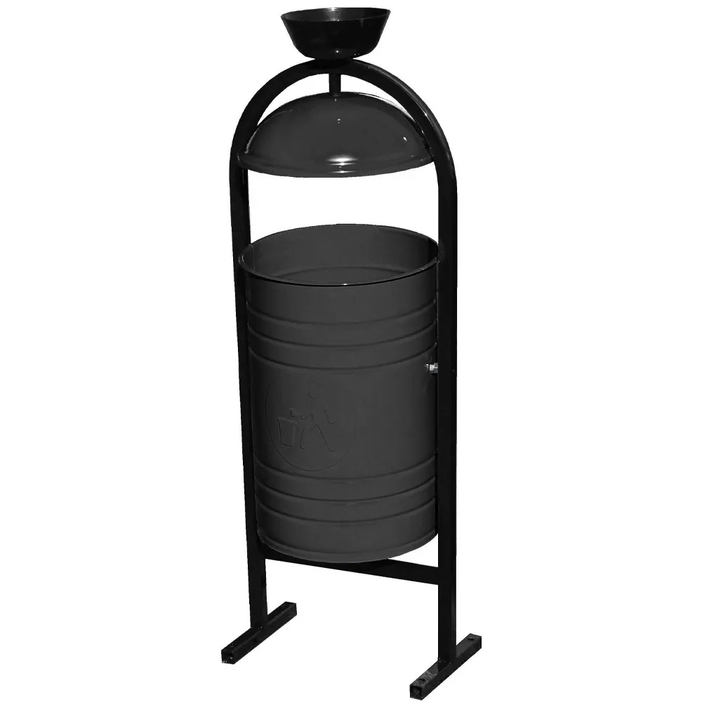 Урна уличная Лайт 20 с пепельнецей, 20л.