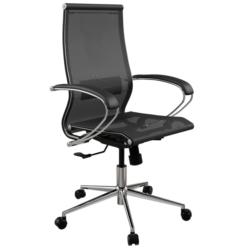 Кресло METTA ErgoLife Set 9/подл.131/осн.Synchro 052 (Черный 1FC.16.1.403)