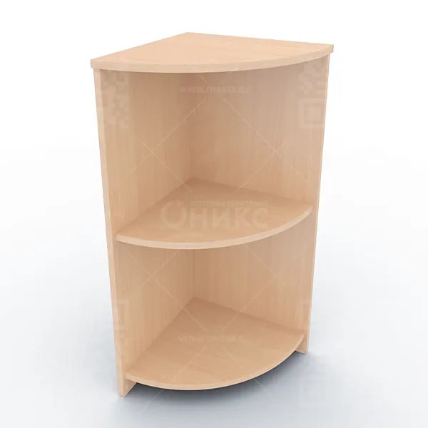 Стеллаж угловой А-322, 1 полка, 370*370*850мм. 