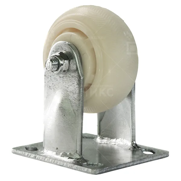 Колесная опора d100 неповоротное полиамид 1111100 г\п 270 кг