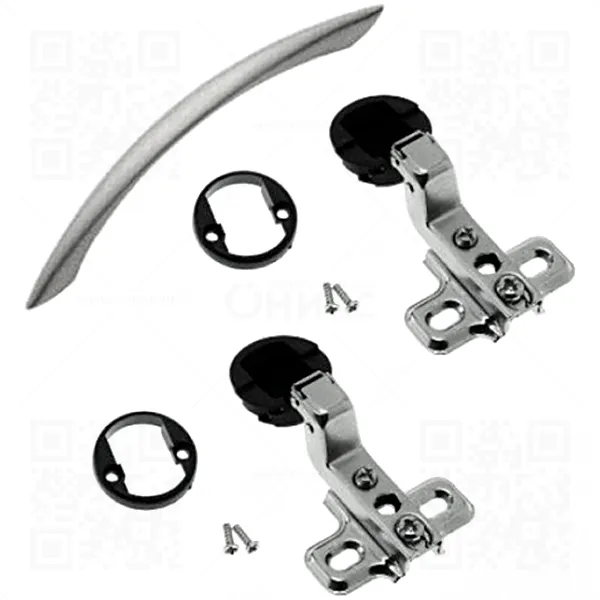 Комплект фурнитуры для стекла XGD 42-F без цвета 200х265х5 XTEN