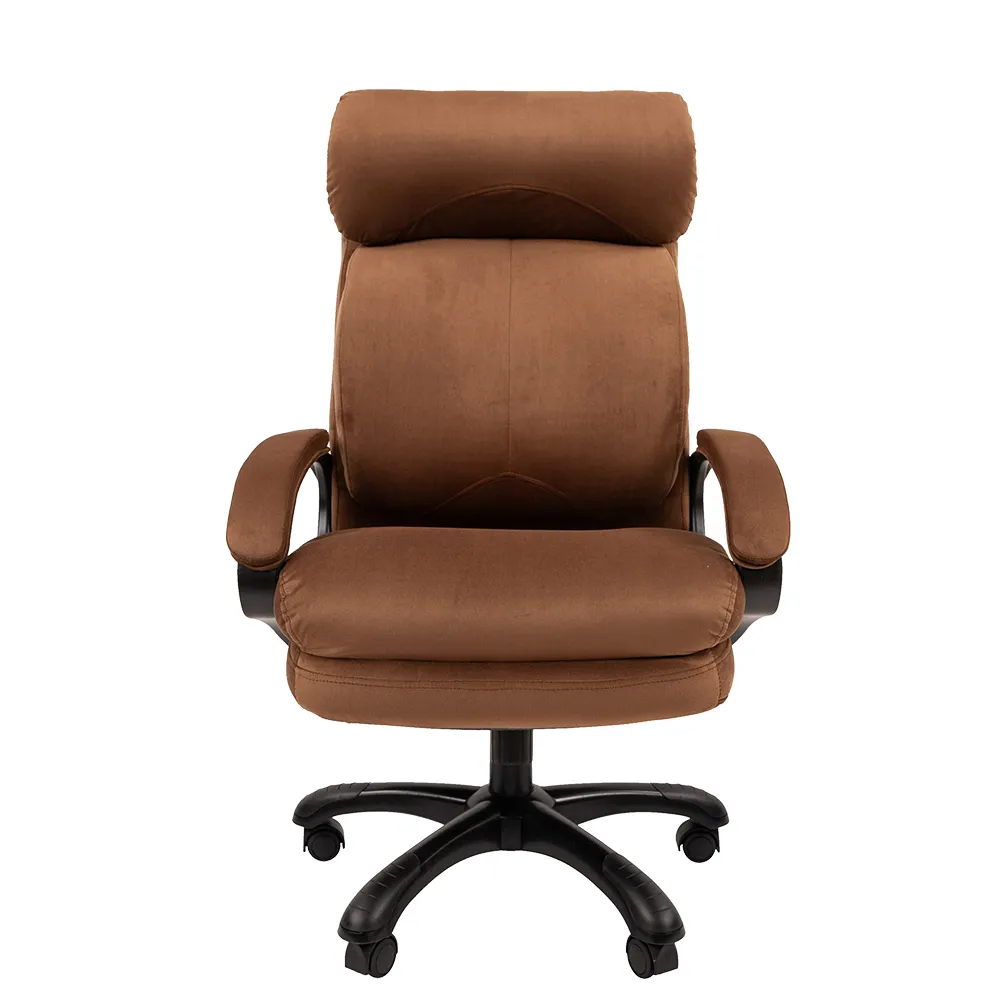 Кресло CHAIRMAN Home 505 Велюр T-14 коричневый