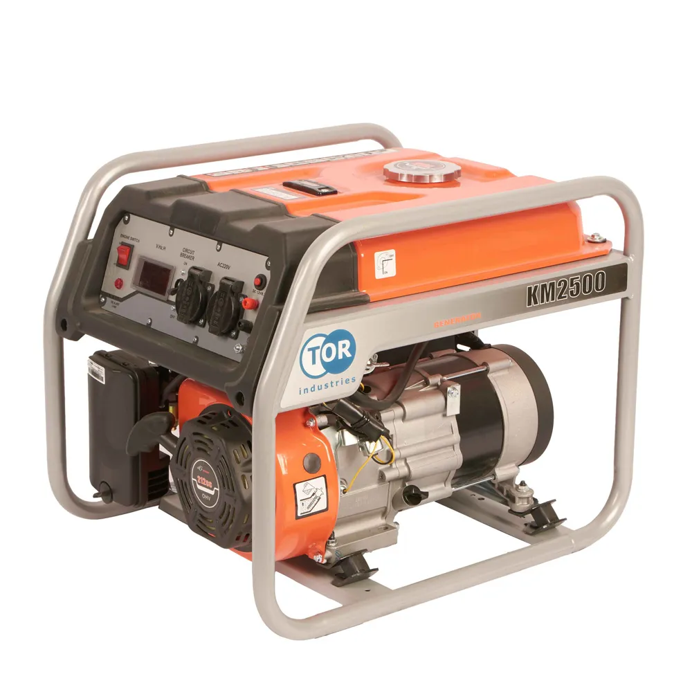 Генератор бензиновый TOR KM2500H 2,0 кВт 220В 16 л с ручным запуском