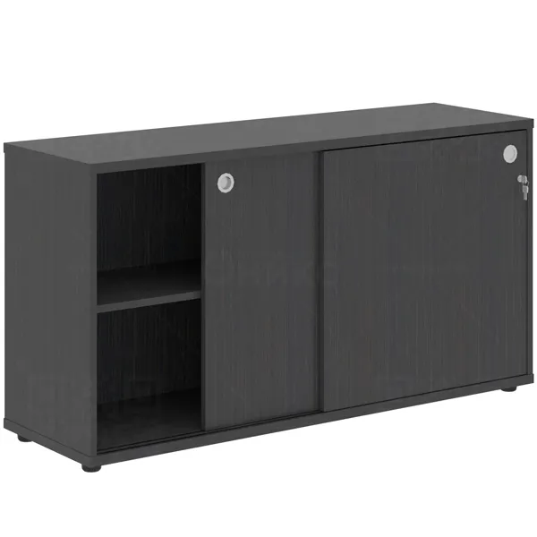 Шкаф XLC 1443 низкий со слайд дверьми 1406*430*750 XTEN