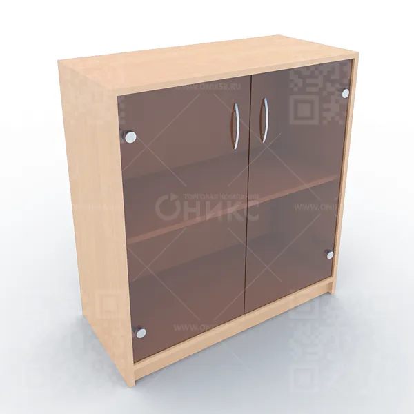 Шкаф серии А №11 А-302/А-стл302 тонир., 770*370*850мм. (НАБОР)