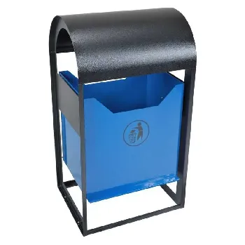 Урна уличная опрокидывающаяся УОН-1 (900х500х400)