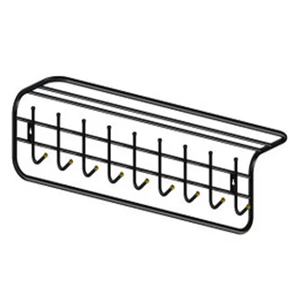 Вешалка настенная - "1100-П" черный