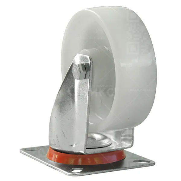 Колесная опора d100 поворотное нейлоновое SRCn 42 (1122100) г\п 70 кг (38)