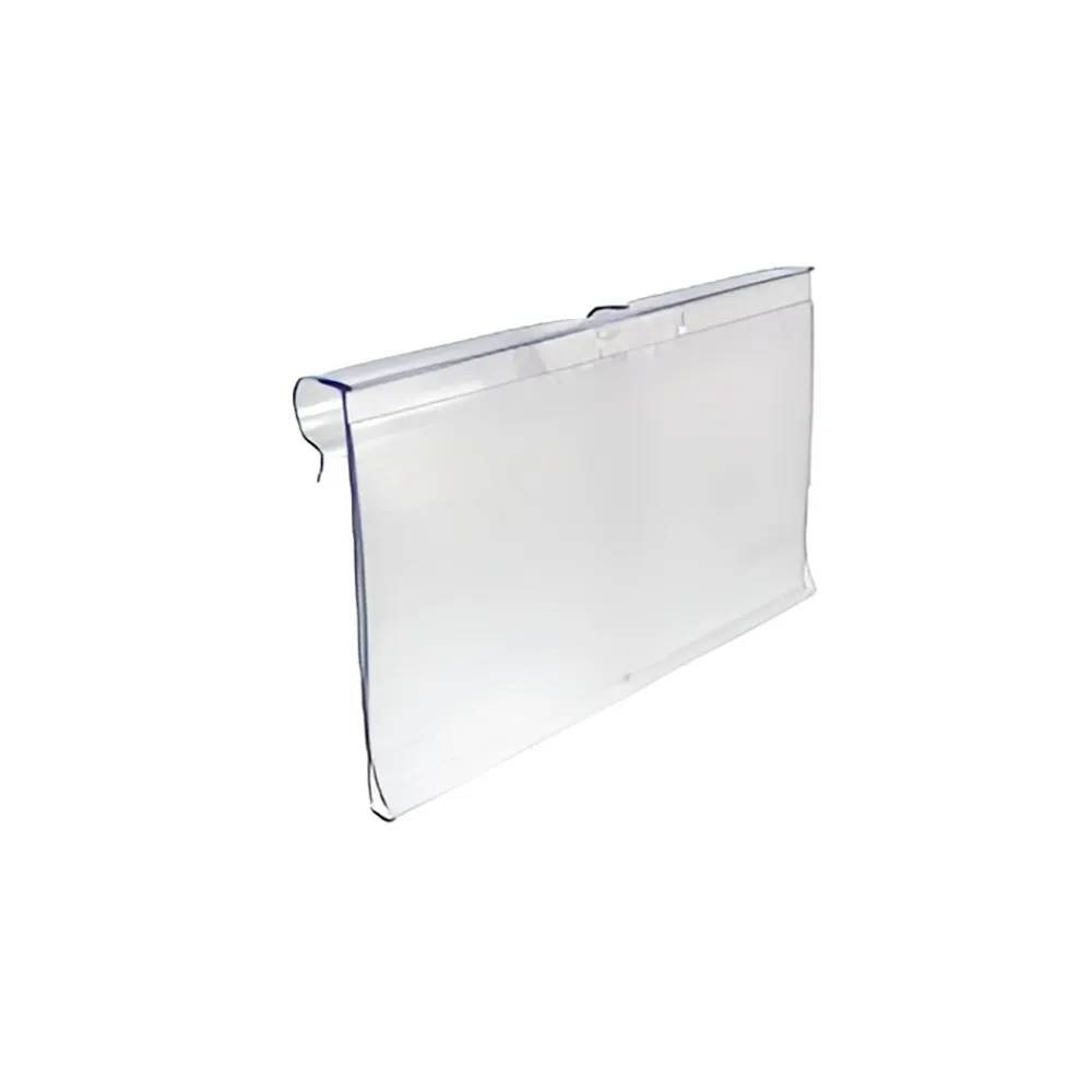 Ценникодержатель пластиковый VH 39/50 мм. на крючок откидной