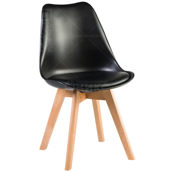 Стул мягкий JERRY SOFT LMZL-PP635 ножки бук