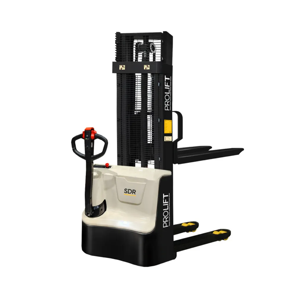 Штабелер самоходный PROLIFT M2 SDR 1635 Li-ion,  1600кг., 3,5м. с электроподъемом, АКБ 50Ah