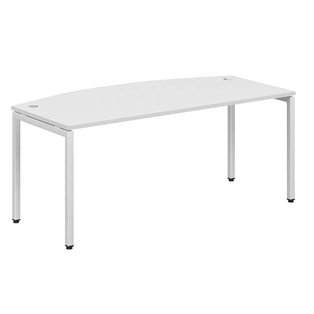 Стол руководителя XSET 189 1800х914х750 XTEN-S (НАБОР) (Белая столеш. / белый каркас)