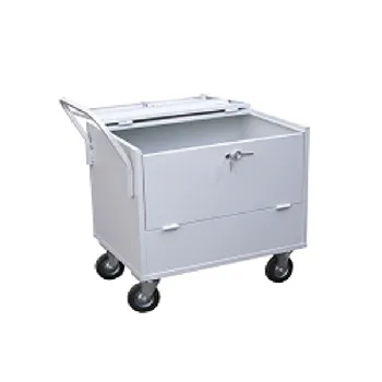 Тележка для денег большая 2 крышки 790х560х800 мм.