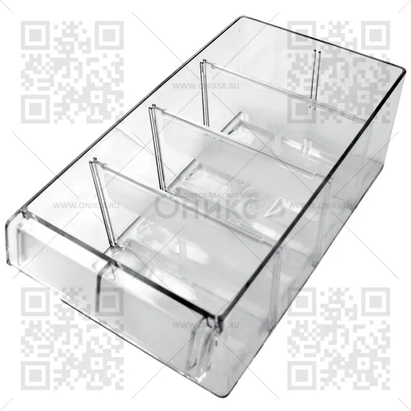 Перегородка поперечная короба C-2 прозрачный