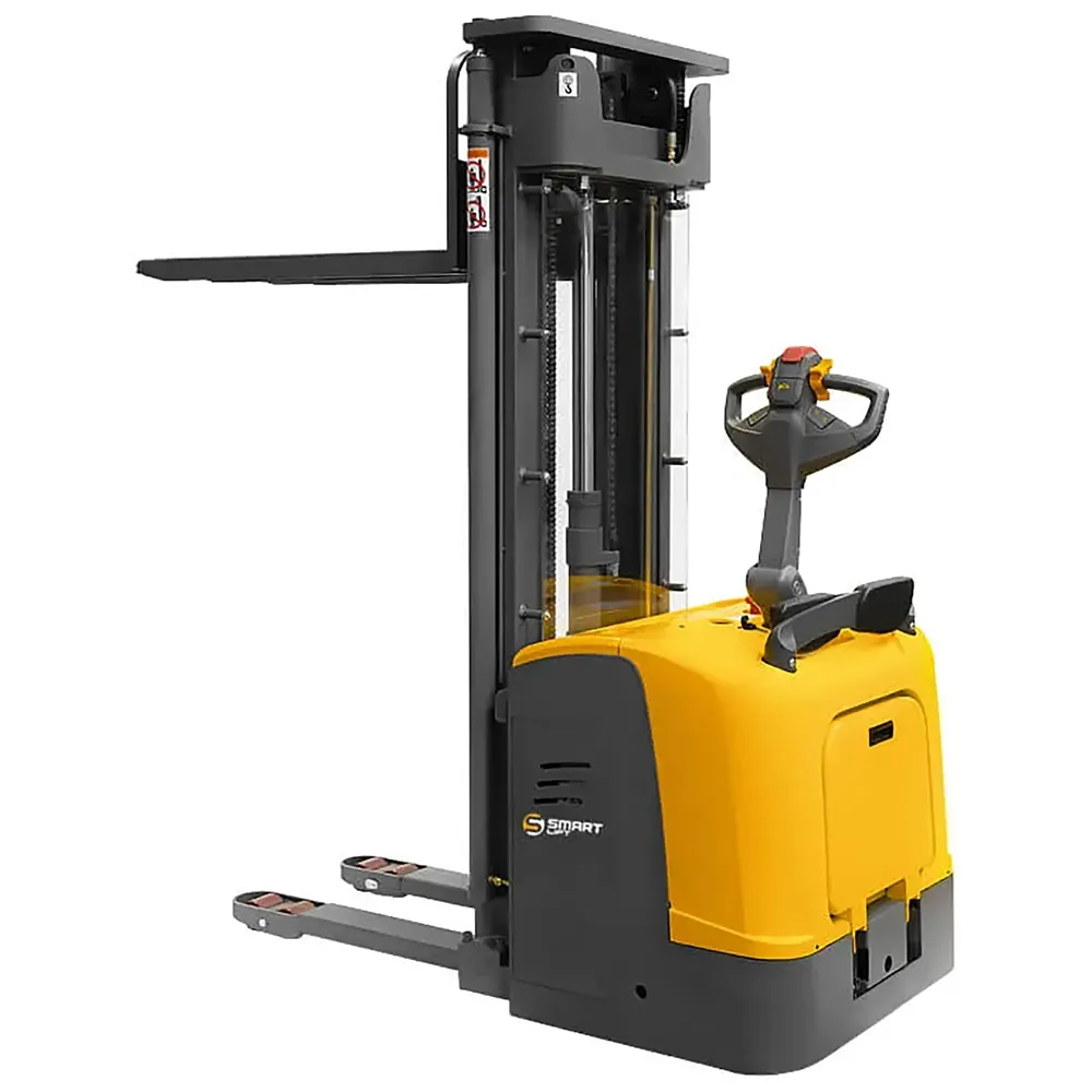 Штабелер самоходный SMARTLIFT CDDK15-III, Li-ion, 1500кг., 5м. с электроподъемом, АКБ 150Ah